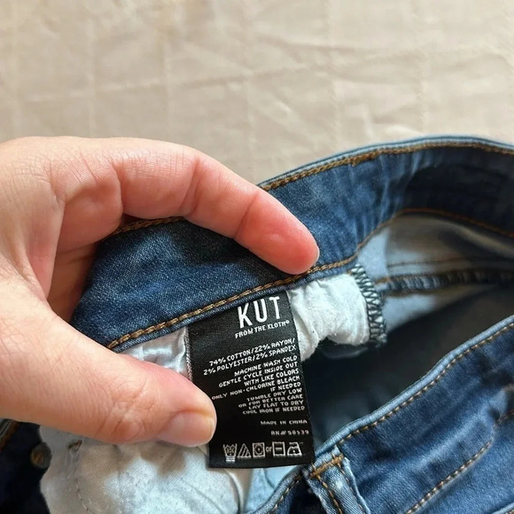 Kut From The Kloth Donna Ankle Skinny Jeans size‎ 4 - Picture 4 of 7